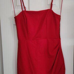 Red dress
